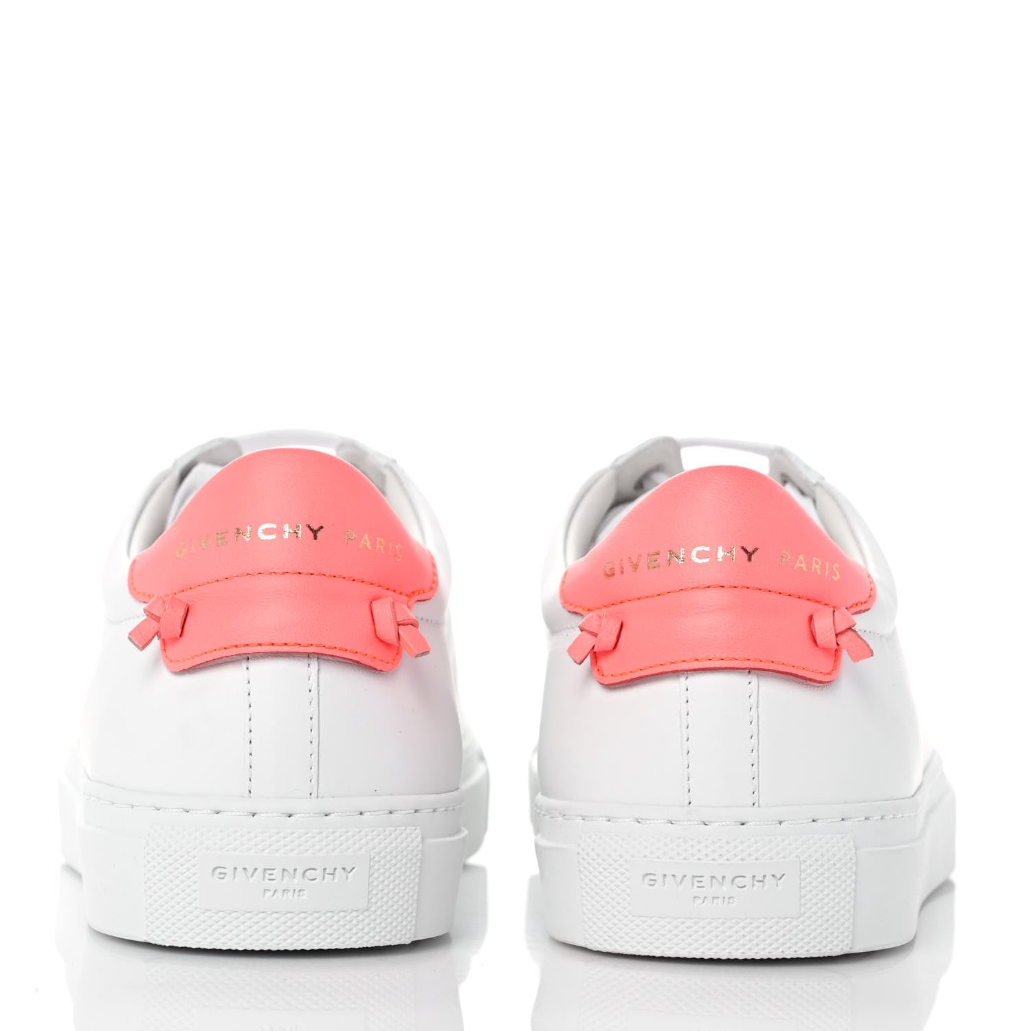 Givenchy Calfskin Womens Urban Street Sneakers 40 White Neon Pink 5 of 8
