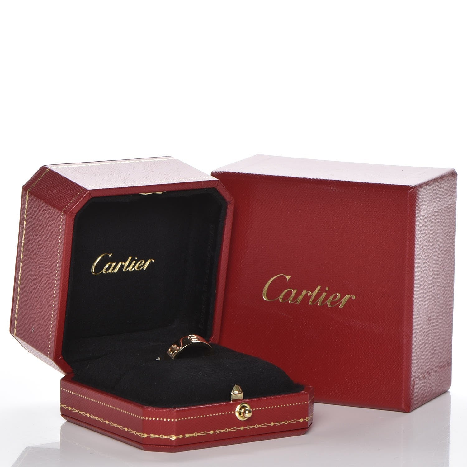 Cartier 18K Yellow Gold 5.5mm LOVE Ring 50 5.25 6 of 6