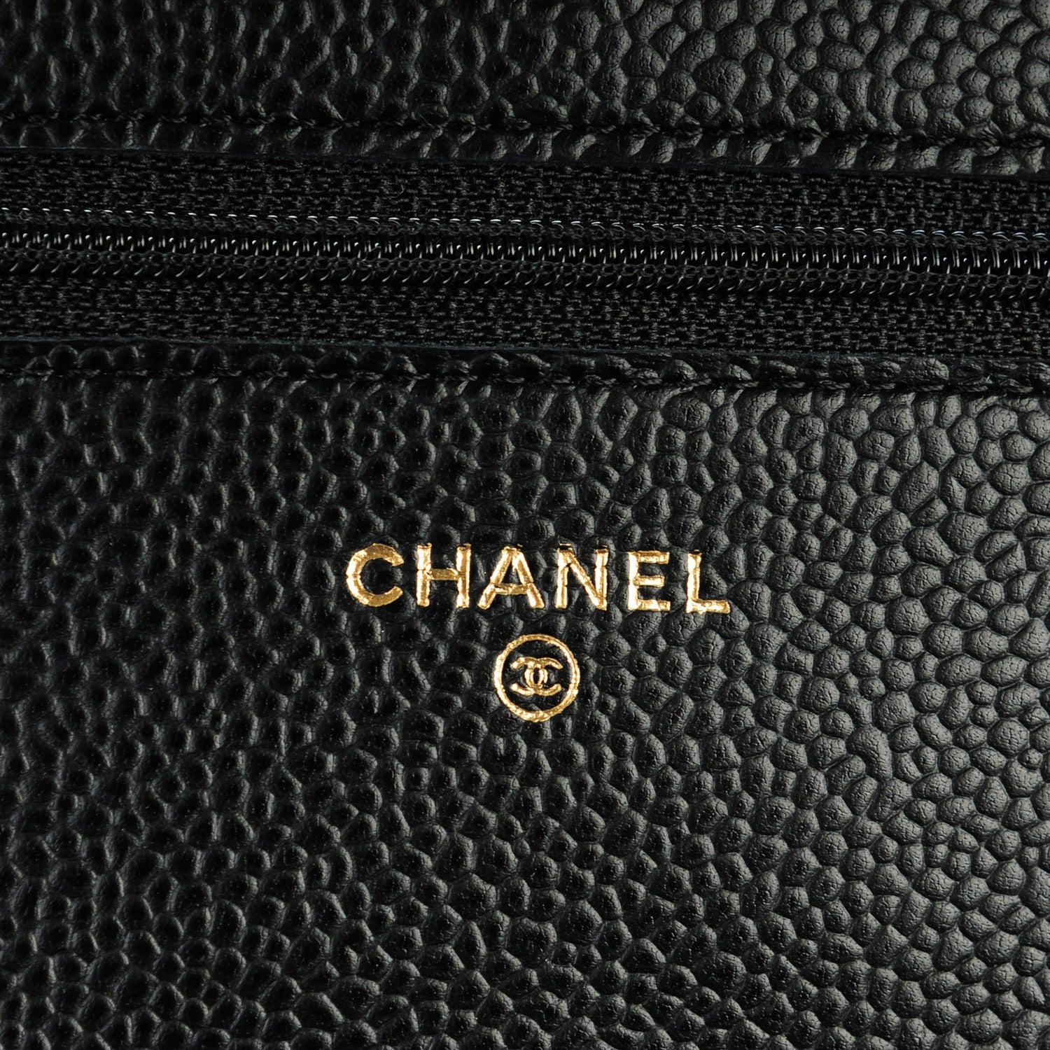 Chanel Caviar Quilted Wallet On Chain WOC Black 6 of 8