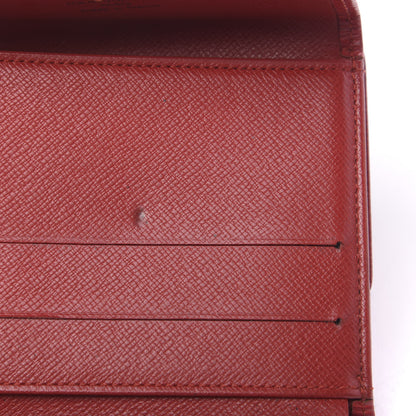 Louis Vuitton Epi Elise Wallet Castillan Red 12 of 12