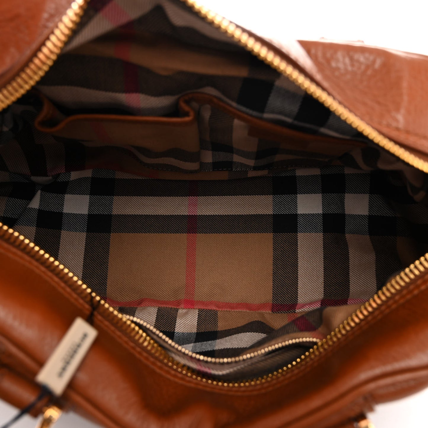 Pebbled Calfskin Small Ashbury Satchel Tan