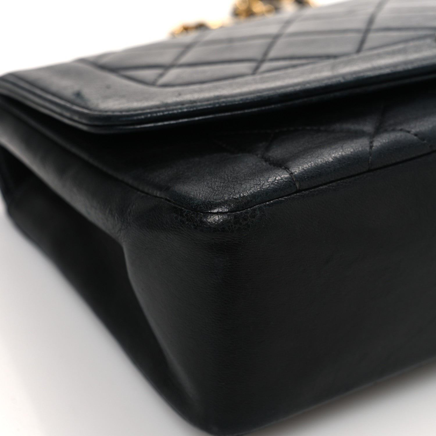 Chanel Lambskin Quilted Small Single Flap Black 15 of 16