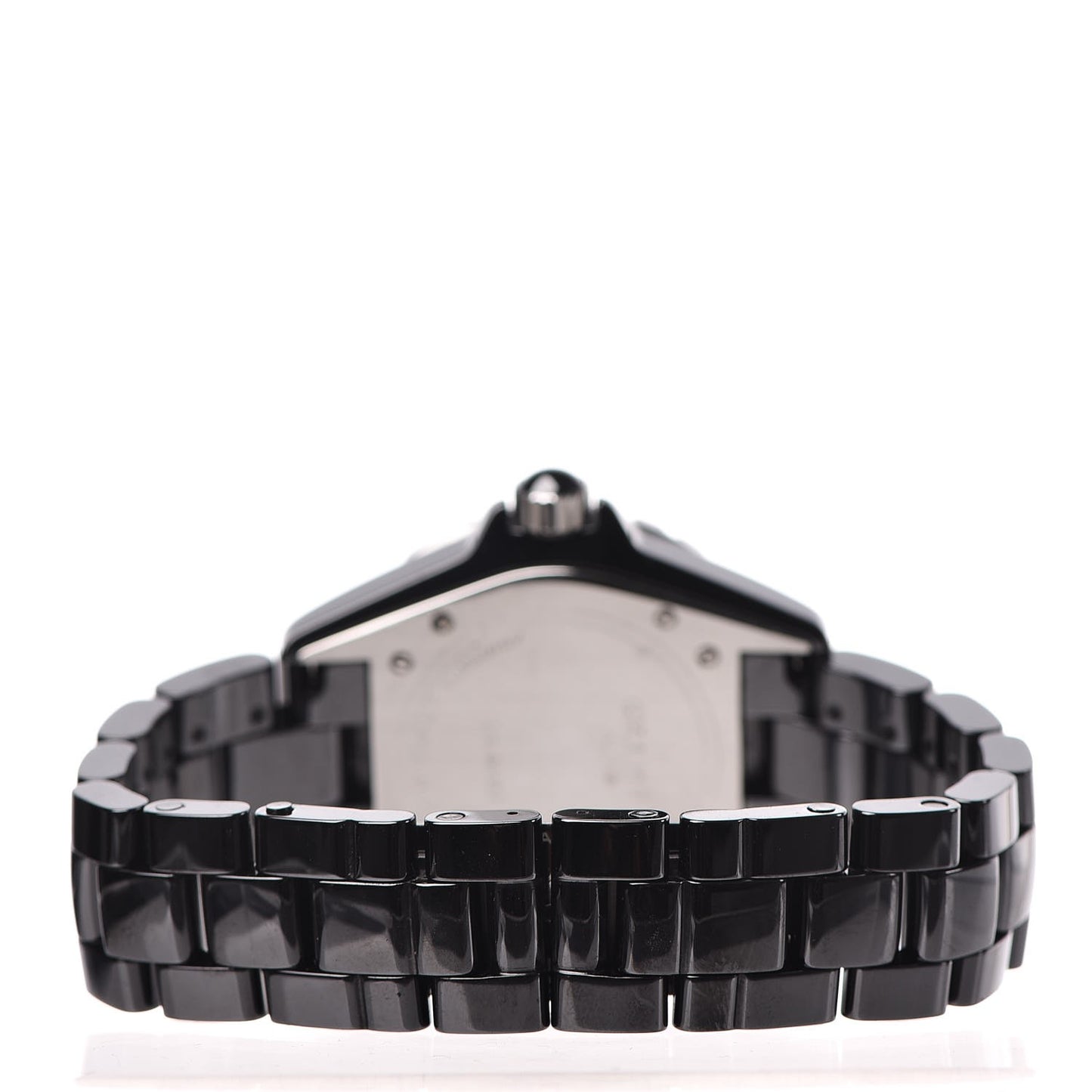 Stainless Steel Ceramic Diamond Dial 38mm J12 Automatic Watch Black