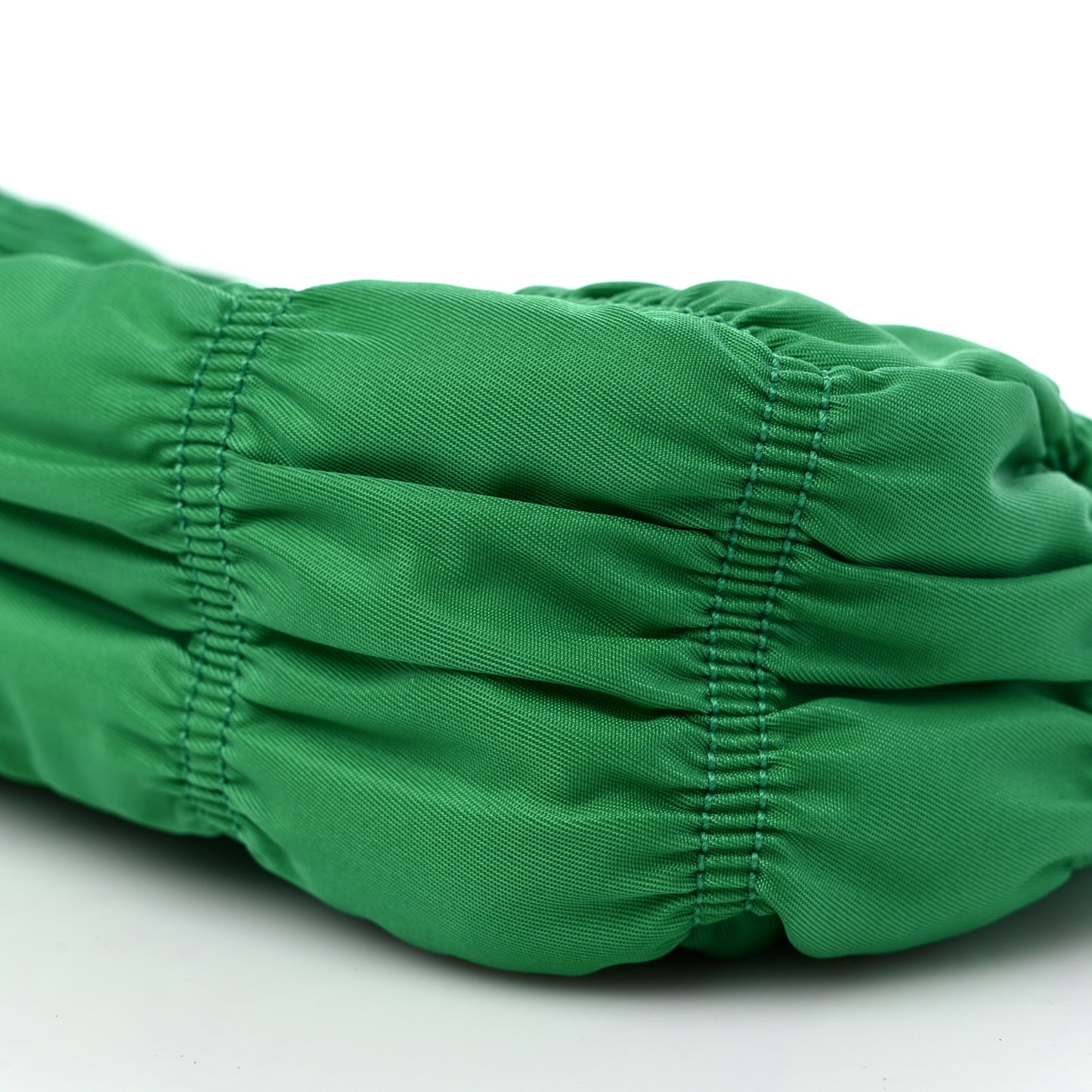 Tessuto Nylon Gaufre Wristlet Mint Green