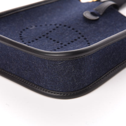 Hermes Swift Sangle Wooly Evelyne TPM Bleu Nuit Black 8 of 10