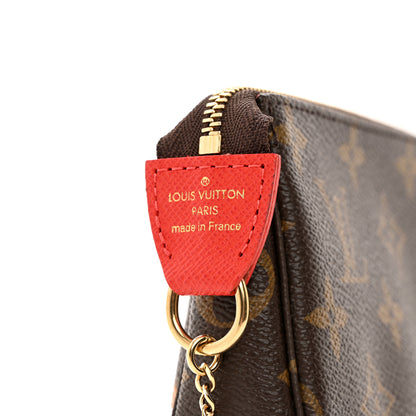 Louis Vuitton LOUIS VUITTON Monogram 2018 Christmas Animation Mini Cats Pochette Accessories 6 of 8