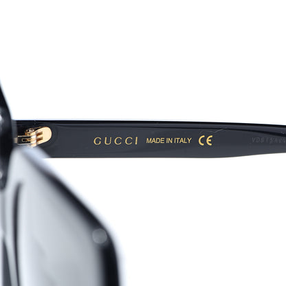 Gucci Crystal Square Frame GG Sunglasses GG0418S Black 6 of 8
