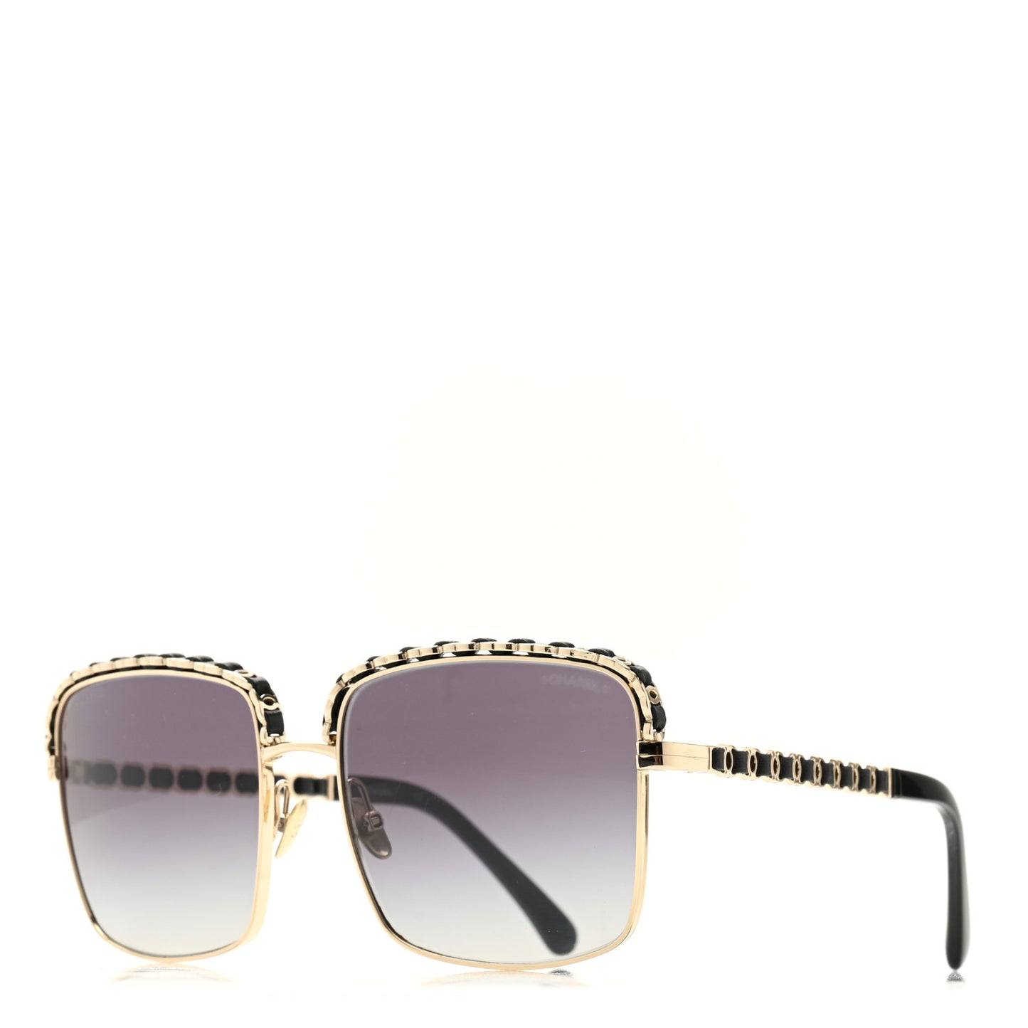 Metal Square Chain Sunglasses 71369 Grey