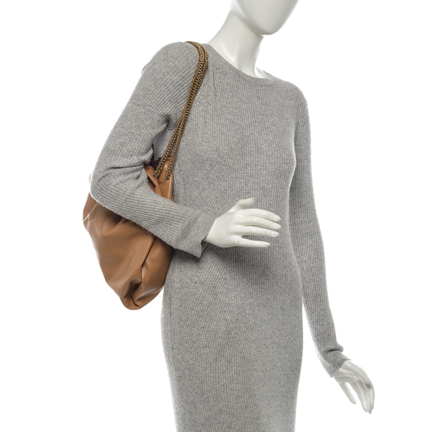 Stella McCartney Eco Alter Nappa Noma Soft Bucket Bag Nude 2 of 6