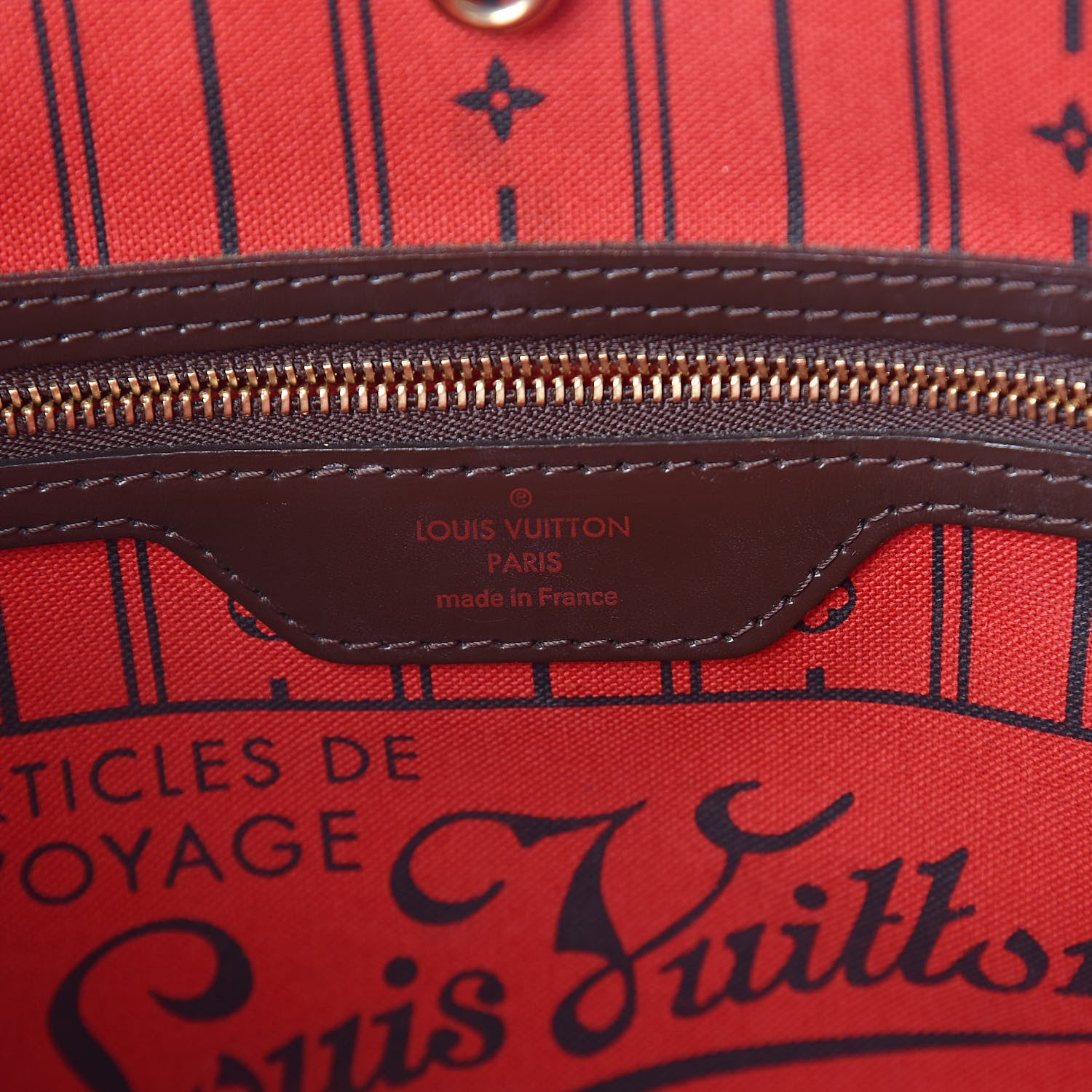Louis Vuitton Damier Ebene Neverfull PM 6 of 10
