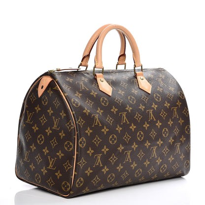 Louis Vuitton Monogram Speedy 35 3 of 9