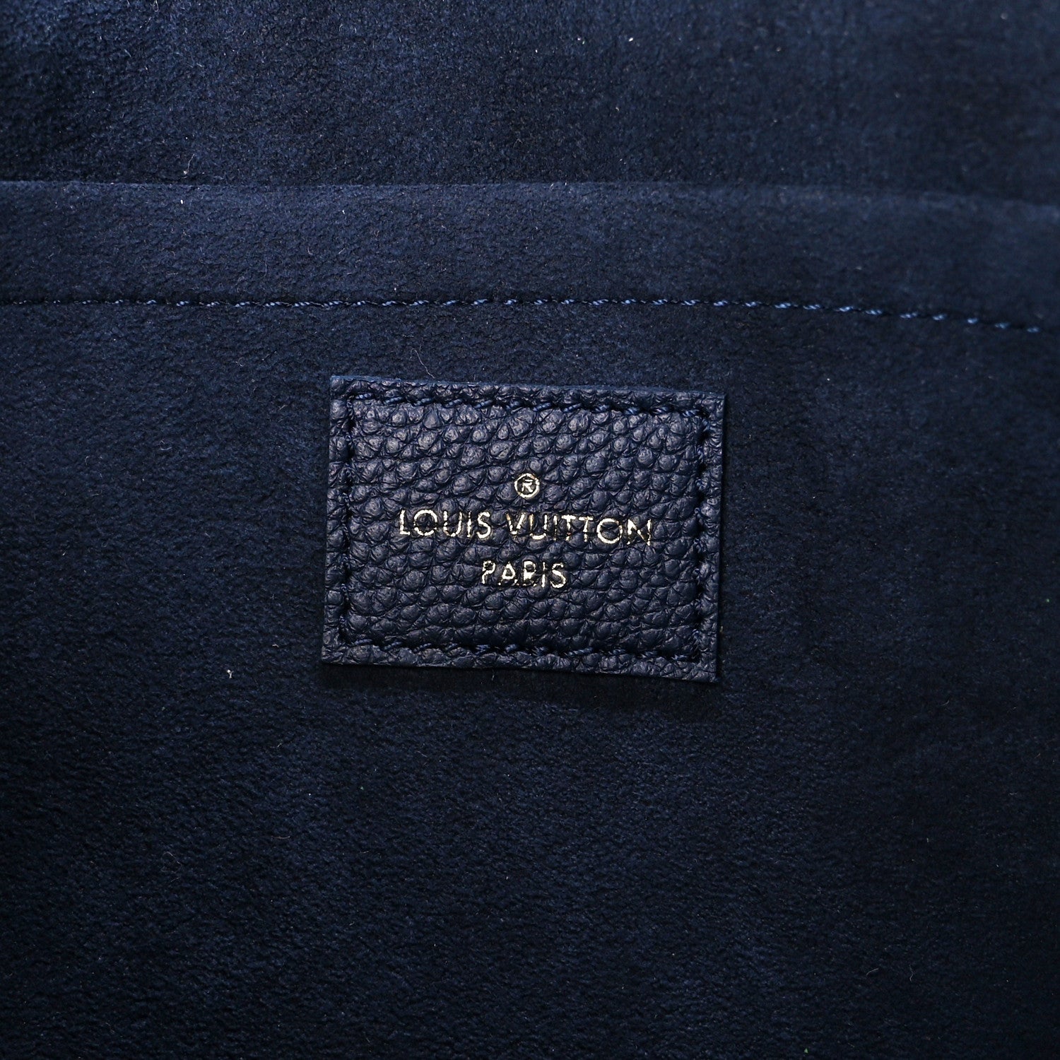 Louis Vuitton Empreinte Pochette Felicie Chain Wallet Navy 7 of 14