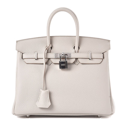 Hermes Togo Birkin 25 Beton 1 of 34