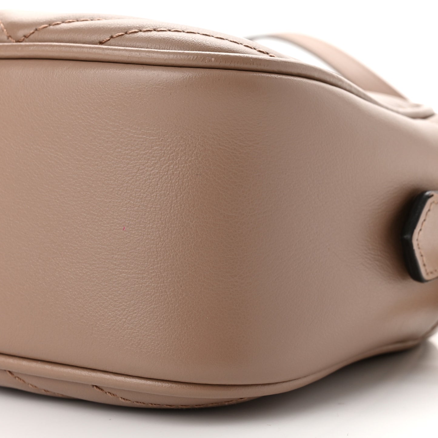 Calfskin Matelasse Small GG Marmont Chain Shoulder Bag Porcelain Rose