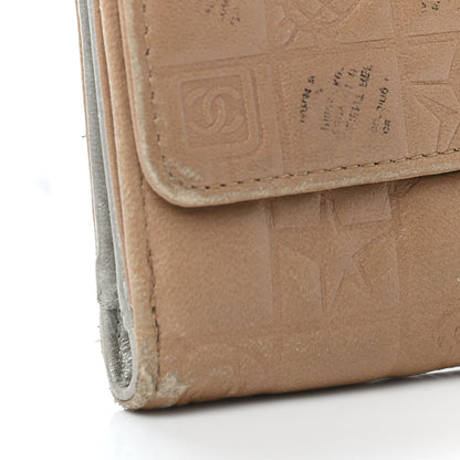 Chanel Lambskin Precious Symbols French Wallet Beige 5 of 6
