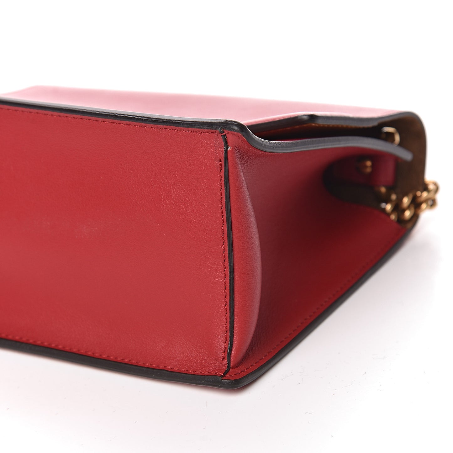 Vitello Grace Matte Small Kan U Shoulder Bag Fragola
