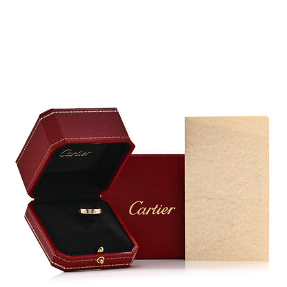 Cartier 18K Yellow Gold 3.5mm LOVE Wedding Band Ring 51 5.75 5 of 5