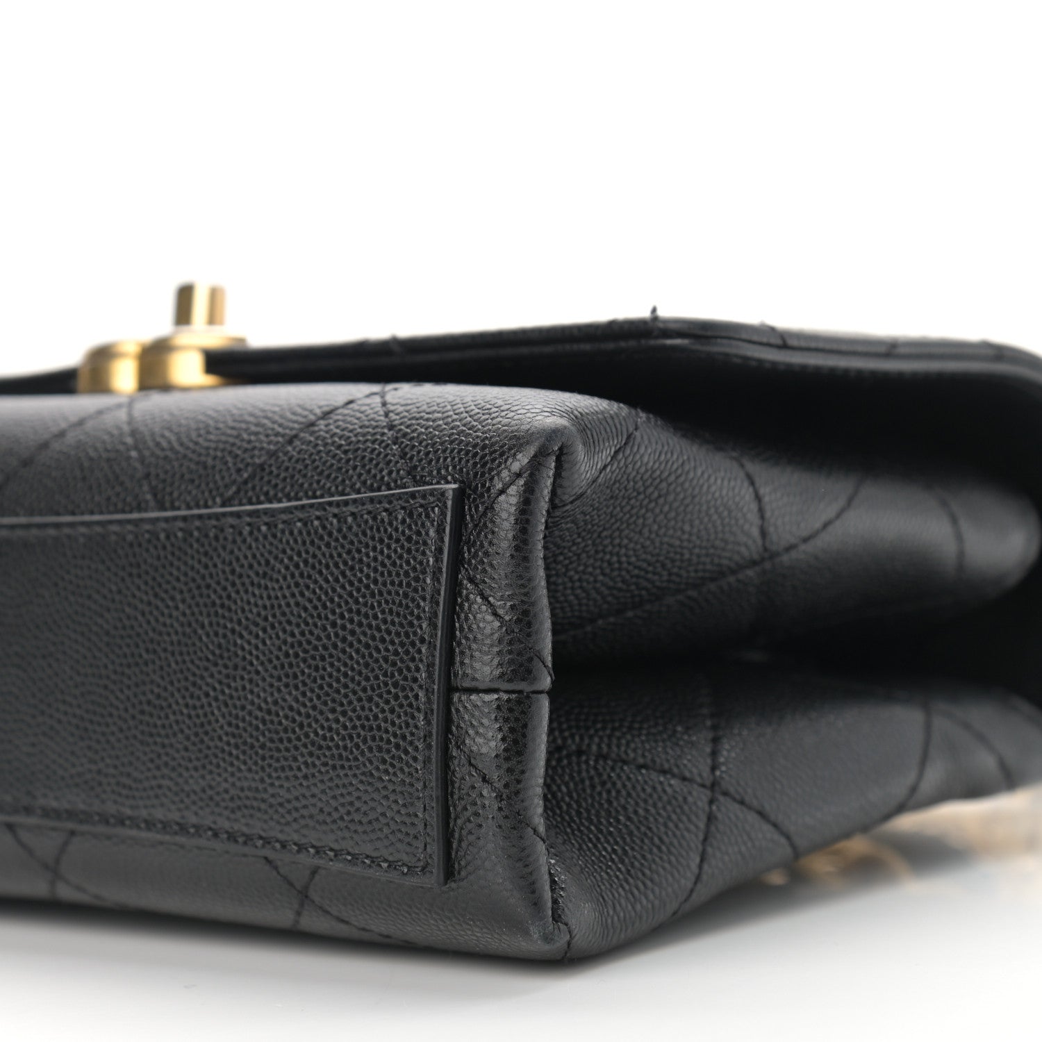 Chanel Caviar Quilted Mini Bracelet On Chain Flap Black 10 of 11