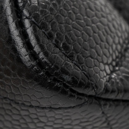 Chanel Caviar Quilted Medium Double Flap Black 11 of 11