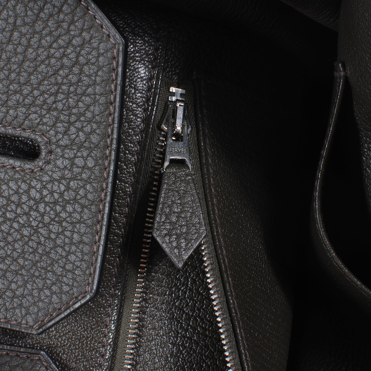 Togo Birkin 40 Vert Bronze