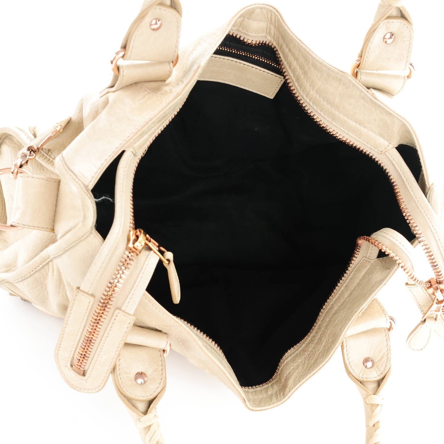 Balenciaga Agneau Giant 21 Rose Gold Hardware City Praline 9 of 11