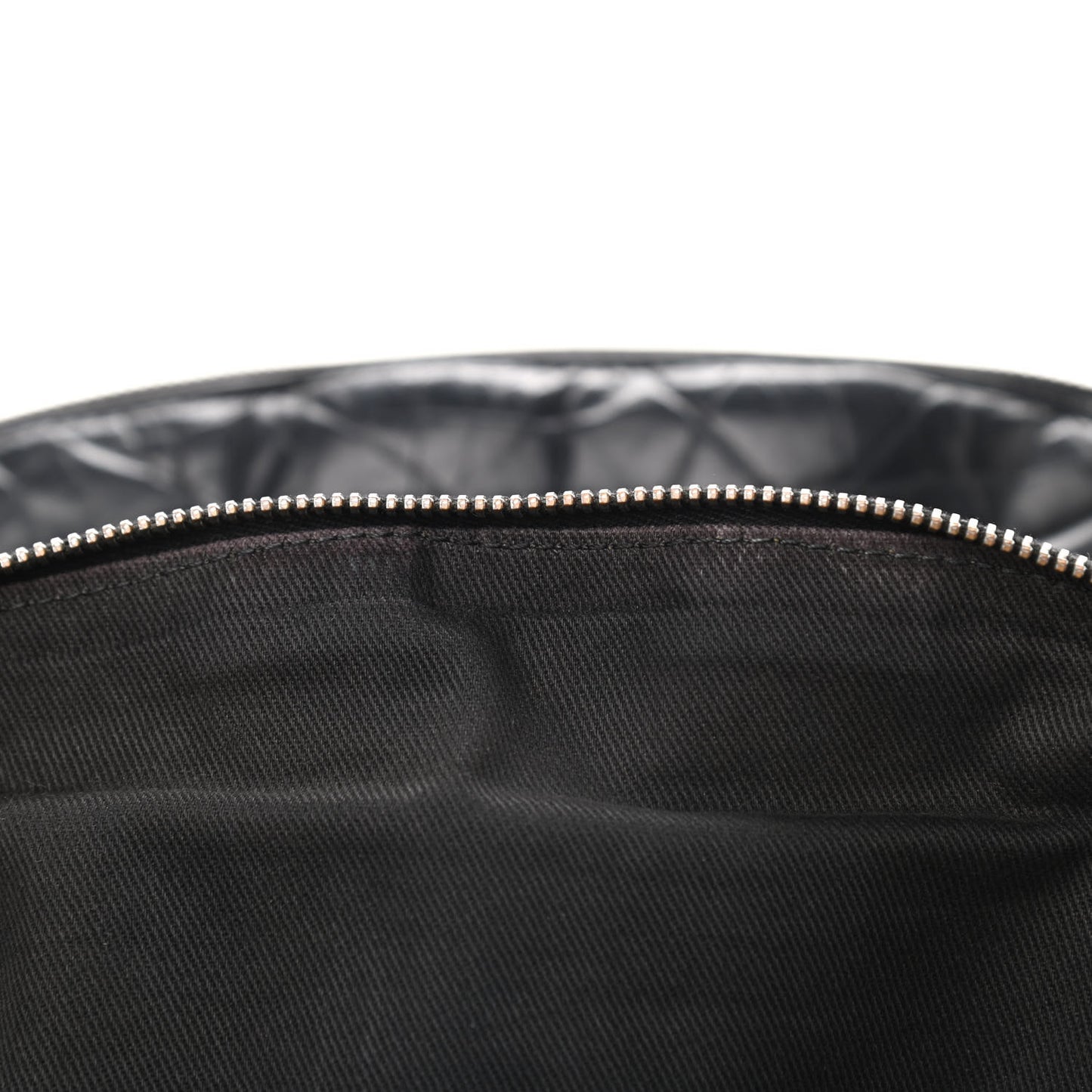 Lambskin Vintage Ligne Lady Braid Tote Black