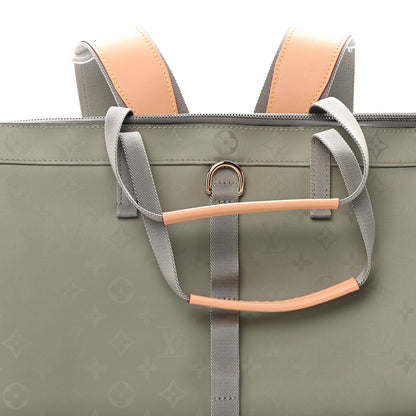 Louis Vuitton Monogram Titanium Backpack Tote 7 of 11