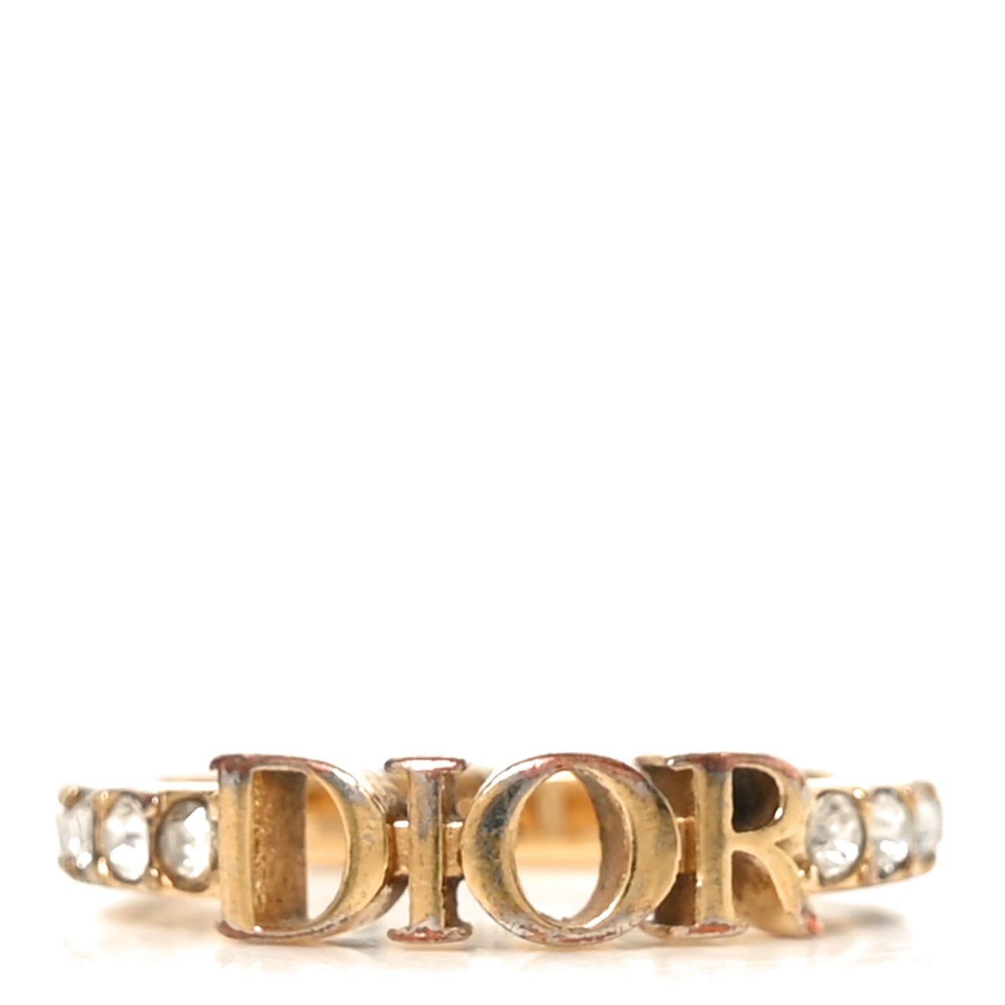 Metal Crystal Dio(R)evolution Ring M 52 6 Gold