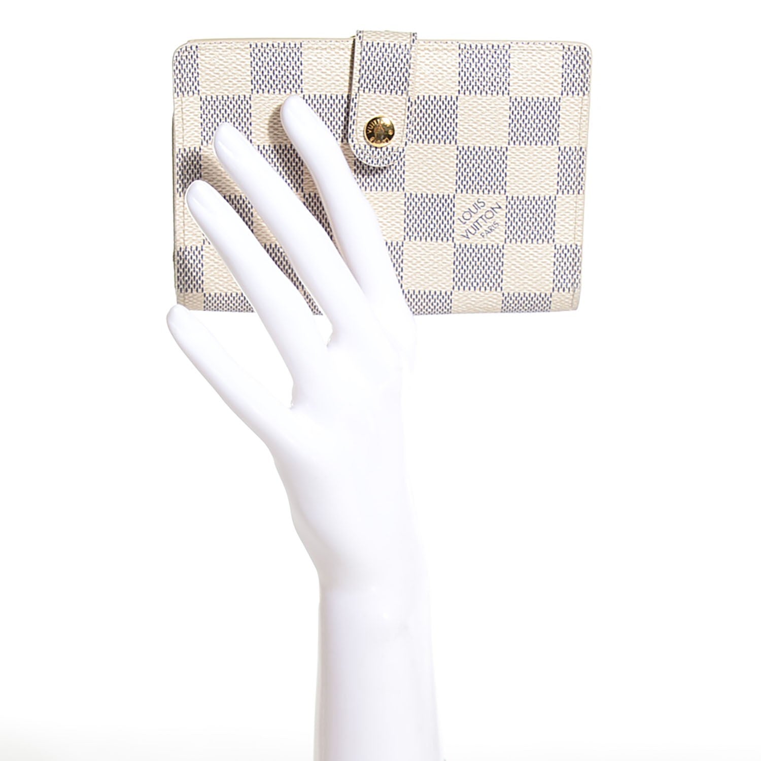 Louis Vuitton Damier Azur French Purse Wallet 2 of 7