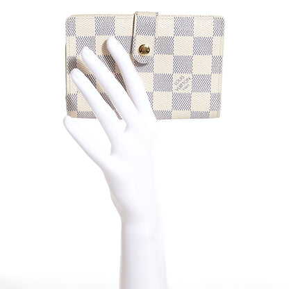 Louis Vuitton Damier Azur French Purse Wallet 2 of 7