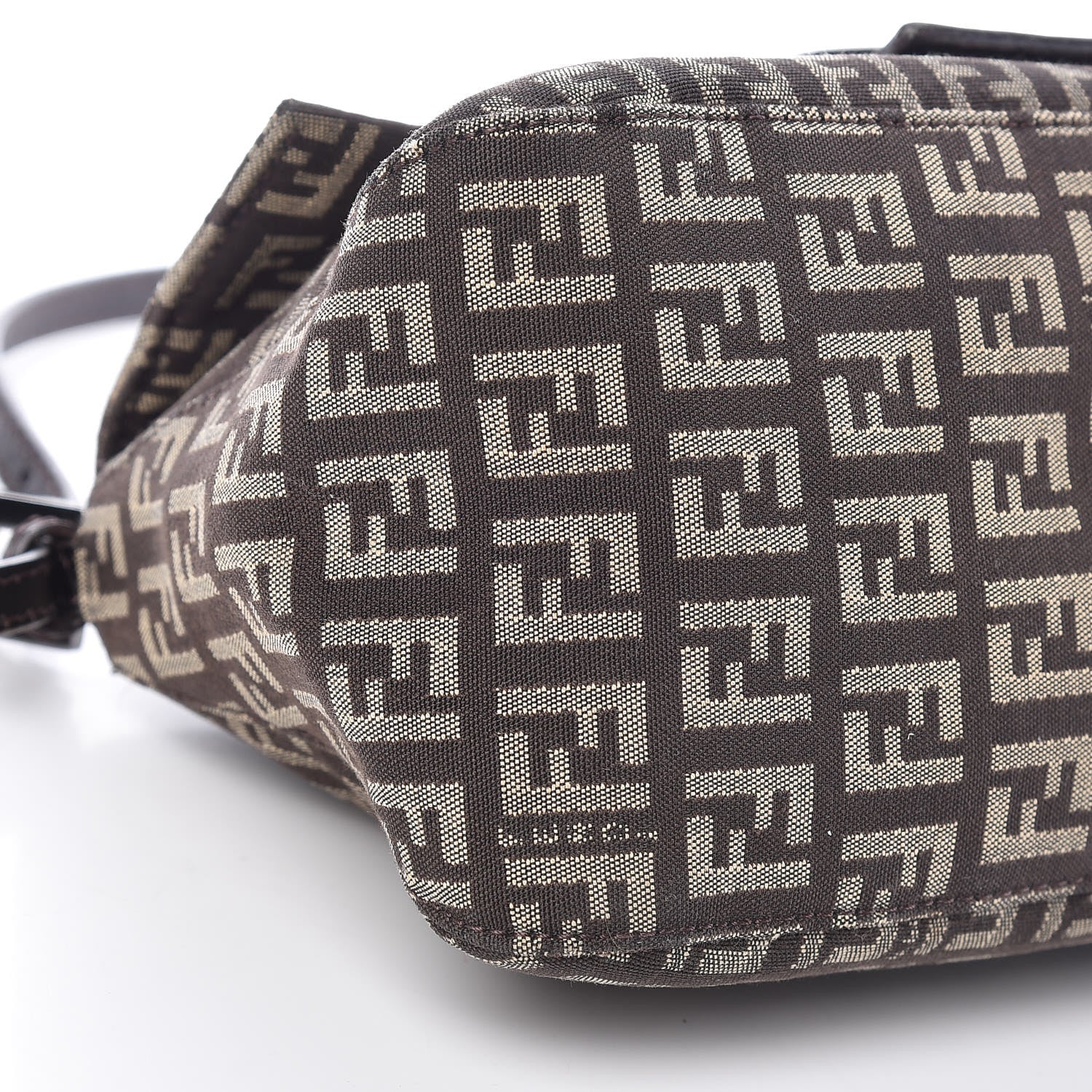 Fendi Zucchino Mini Mama Baguette Tobacco 5 of 9