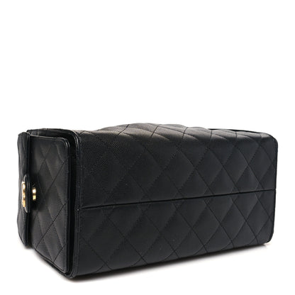 Chanel Caviar Quilted Small Chanel 25 Handbag Black 4 of 11