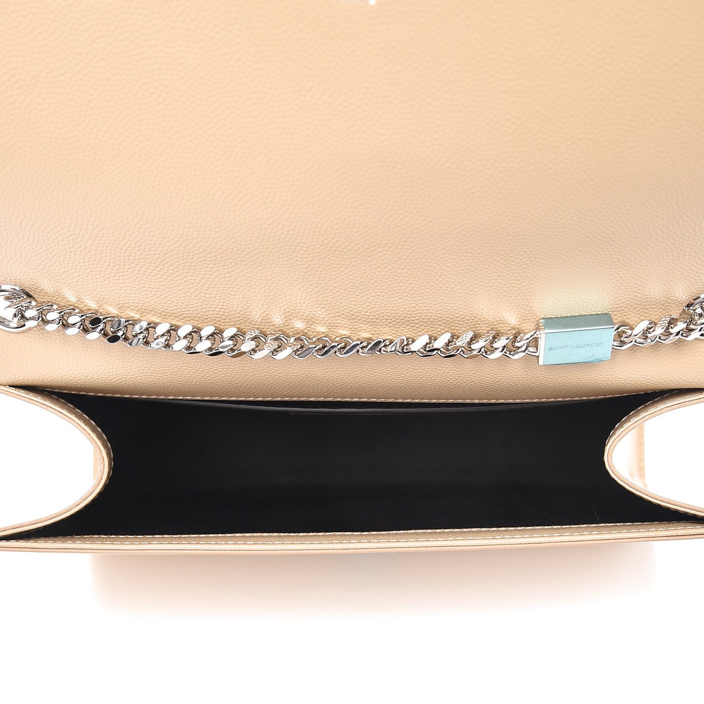 Grain De Poudre Medium Monogram Kate Satchel Nude Powder