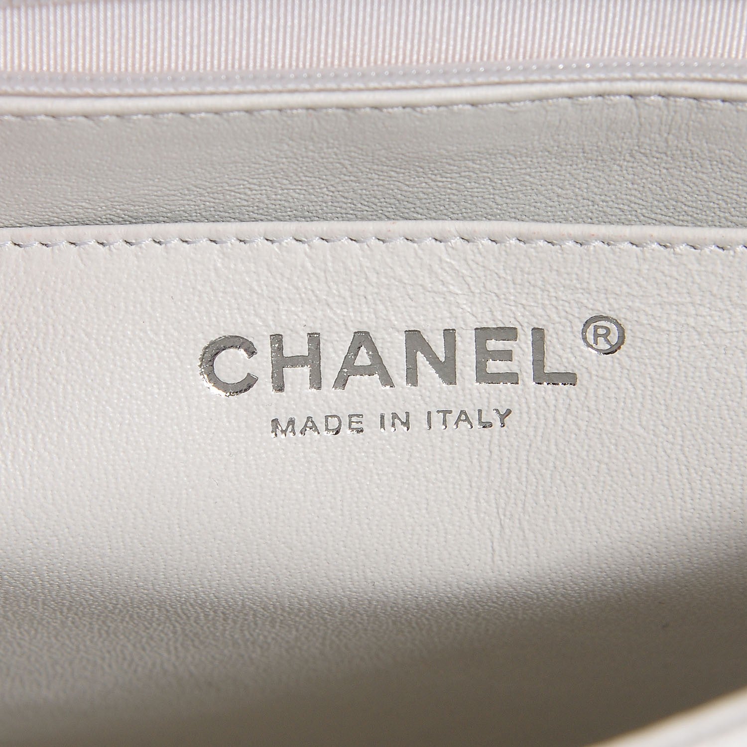 Chanel Caviar Quilted Jumbo Single Flap White 7 of 9