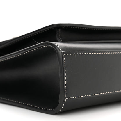 Burberry Smooth Calfskin Topstitched Mini Pocket Bag Black 8 of 9