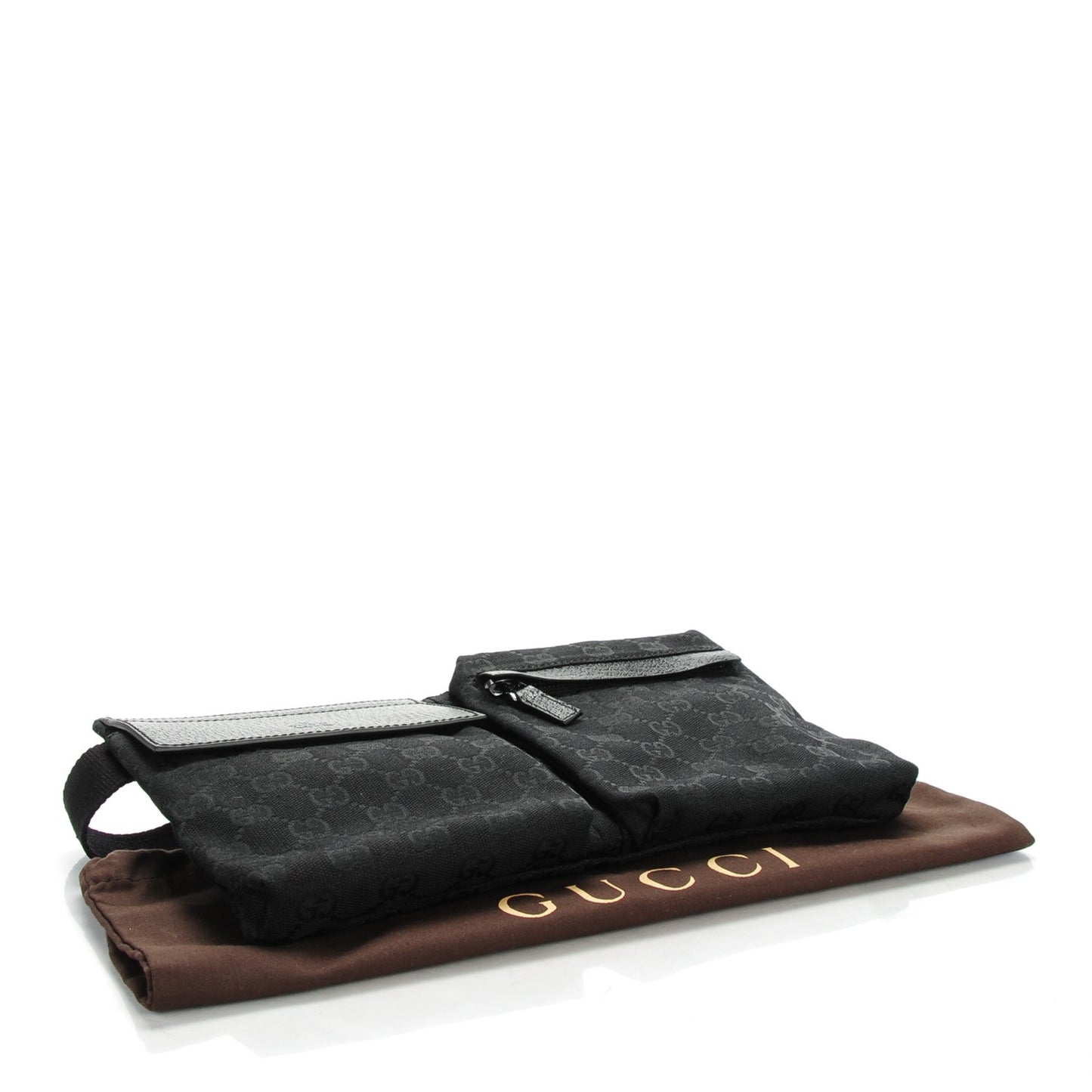 Monogram Belt Bag Black