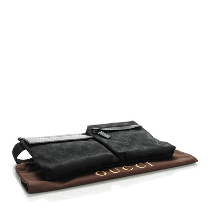 Gucci Monogram Belt Bag Black 4 of 7