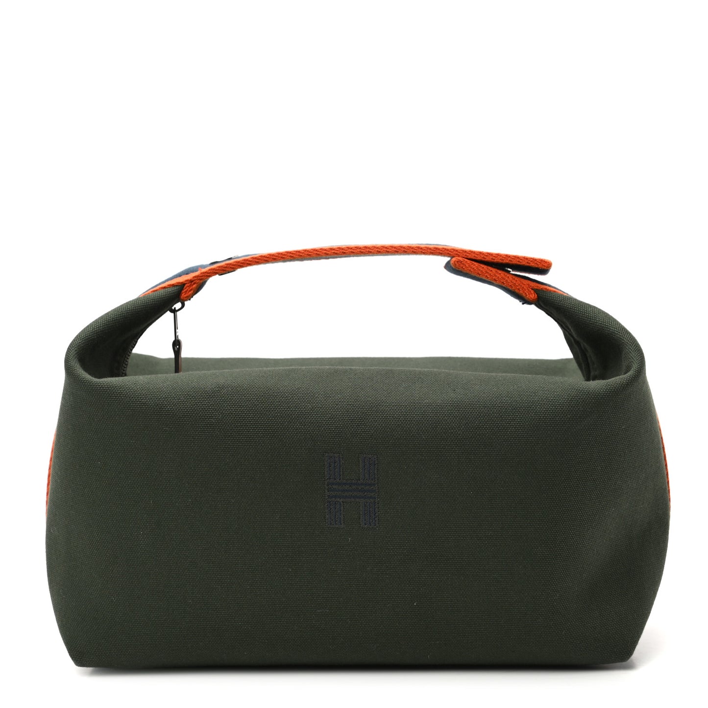 Canvas Large Bride-A-Brac Pouch Vert Foret