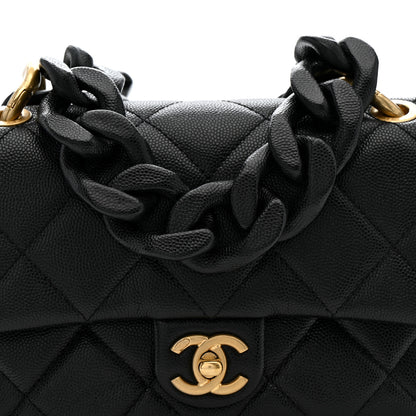 Chanel Caviar Quilted Funky Match Mini Flap Black 8 of 10