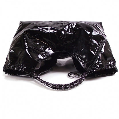 Chanel Vinyl XL Coco Cabas Black 5 of 10