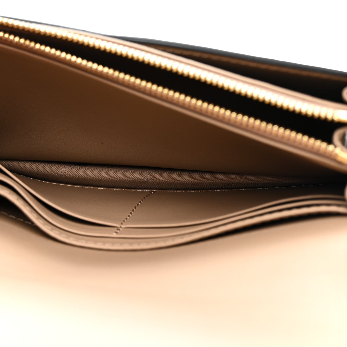 Calfskin Small Madison Chain Clutch Rose Beige