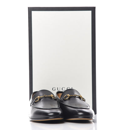 Gucci Calfskin Womens Jordaan Loafers 36 Black 8 of 8