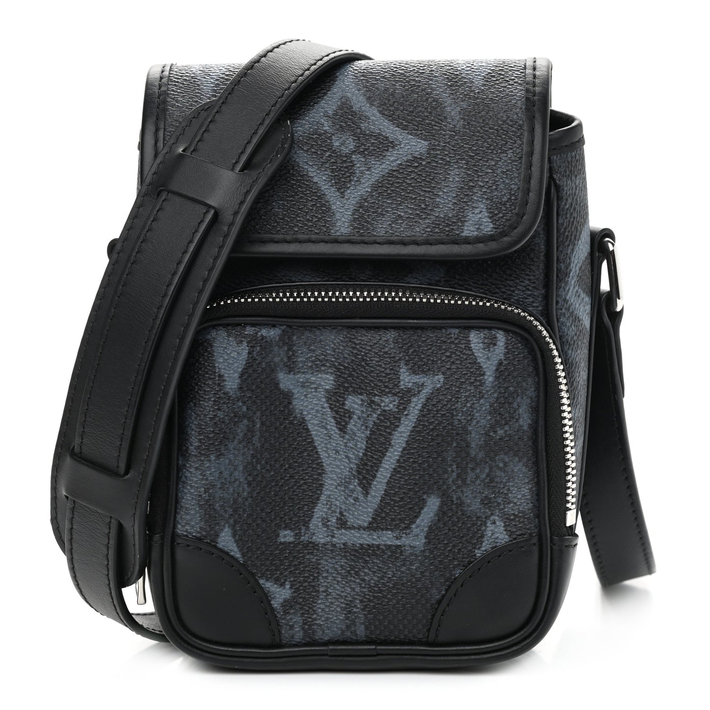 Monogram Pastel Nano Amazone Messenger Black