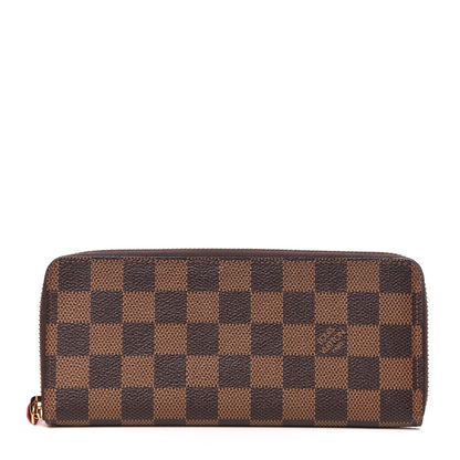 Louis Vuitton Damier Ebene Clemence Wallet 1 of 8
