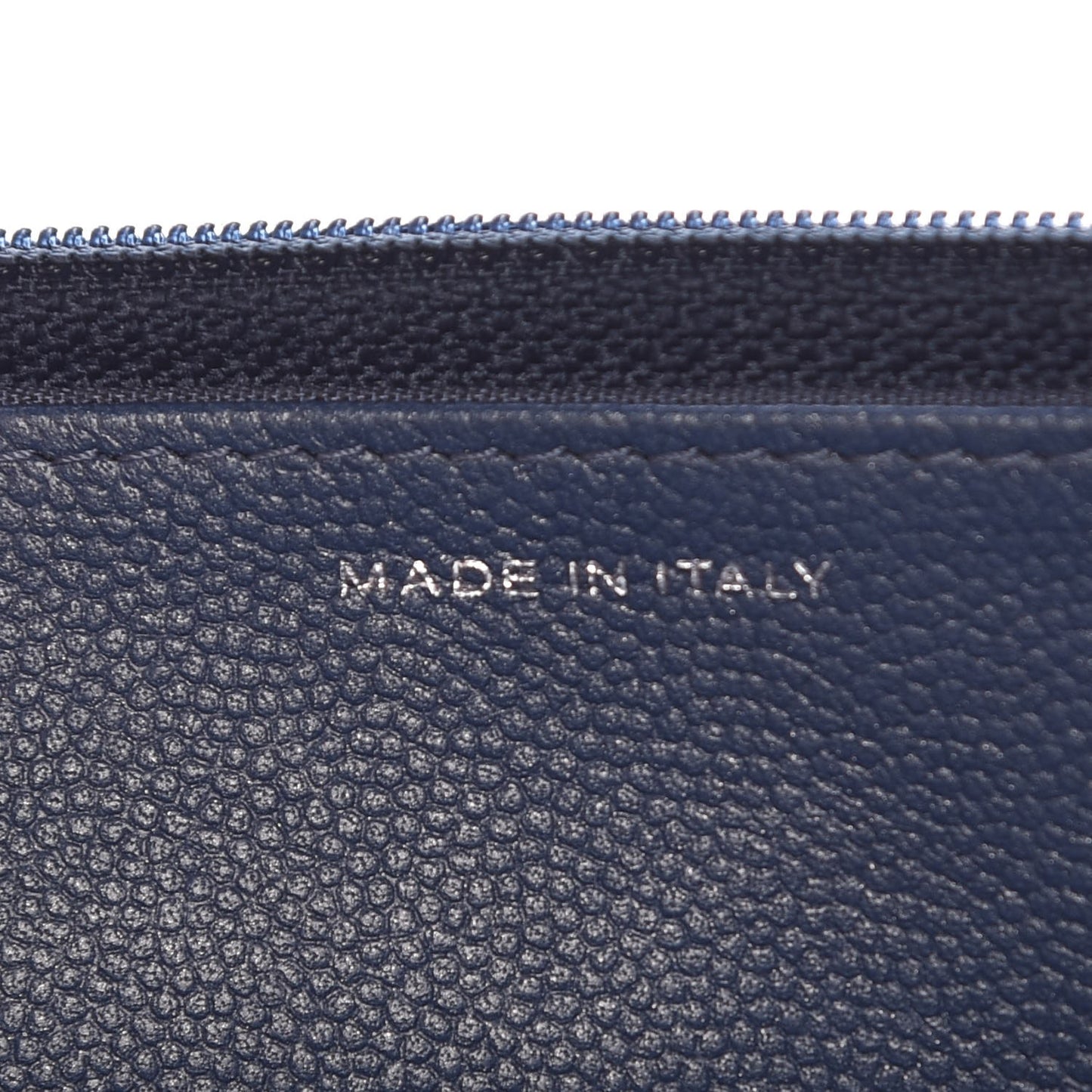 Caviar Quilted Boy Wallet On Chain WOC Blue