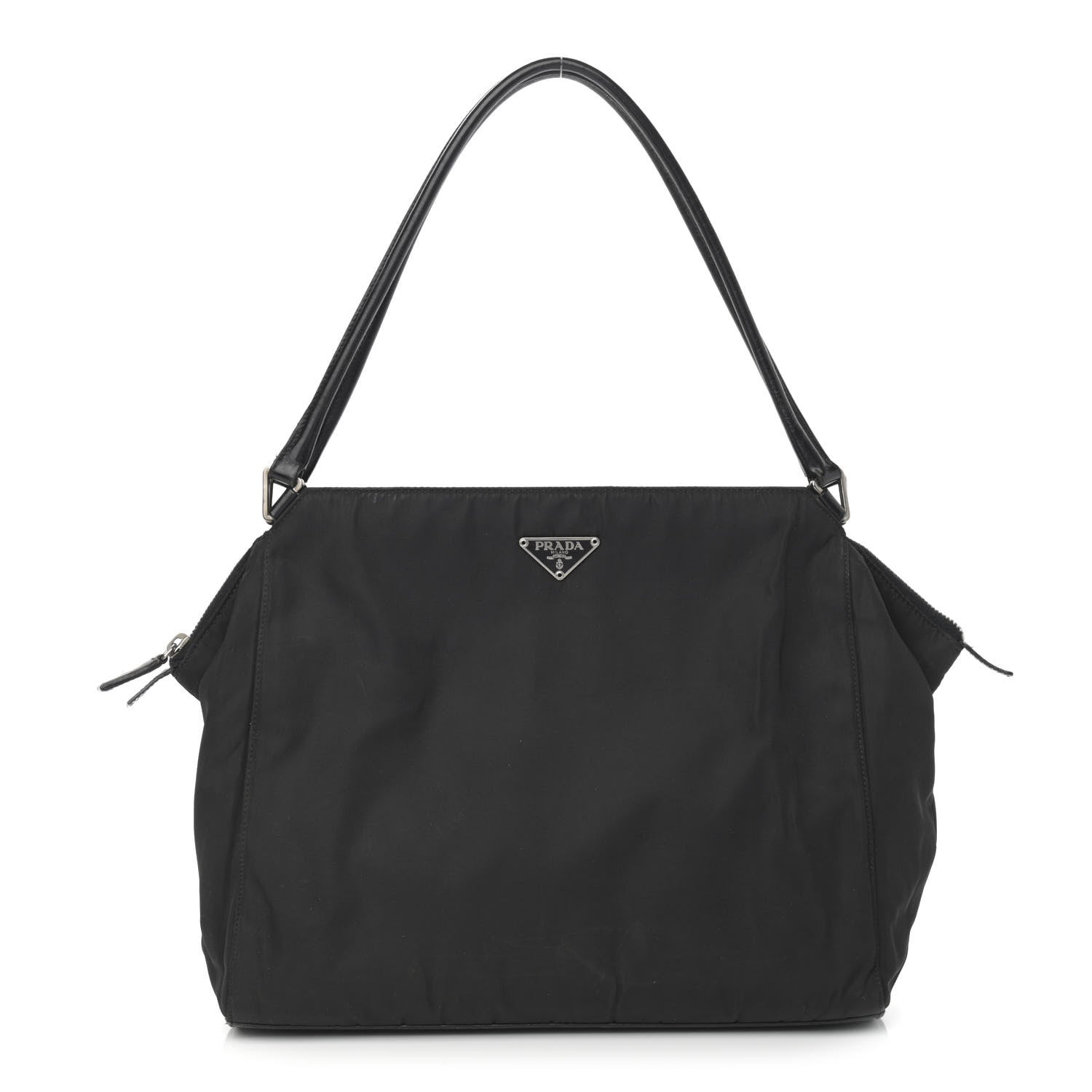 Prada Tessuto Nylon City Tote Black 1 of 15