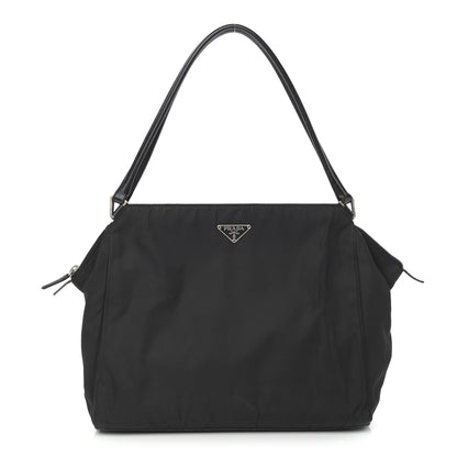 Prada Tessuto Nylon City Tote Black 1 of 15