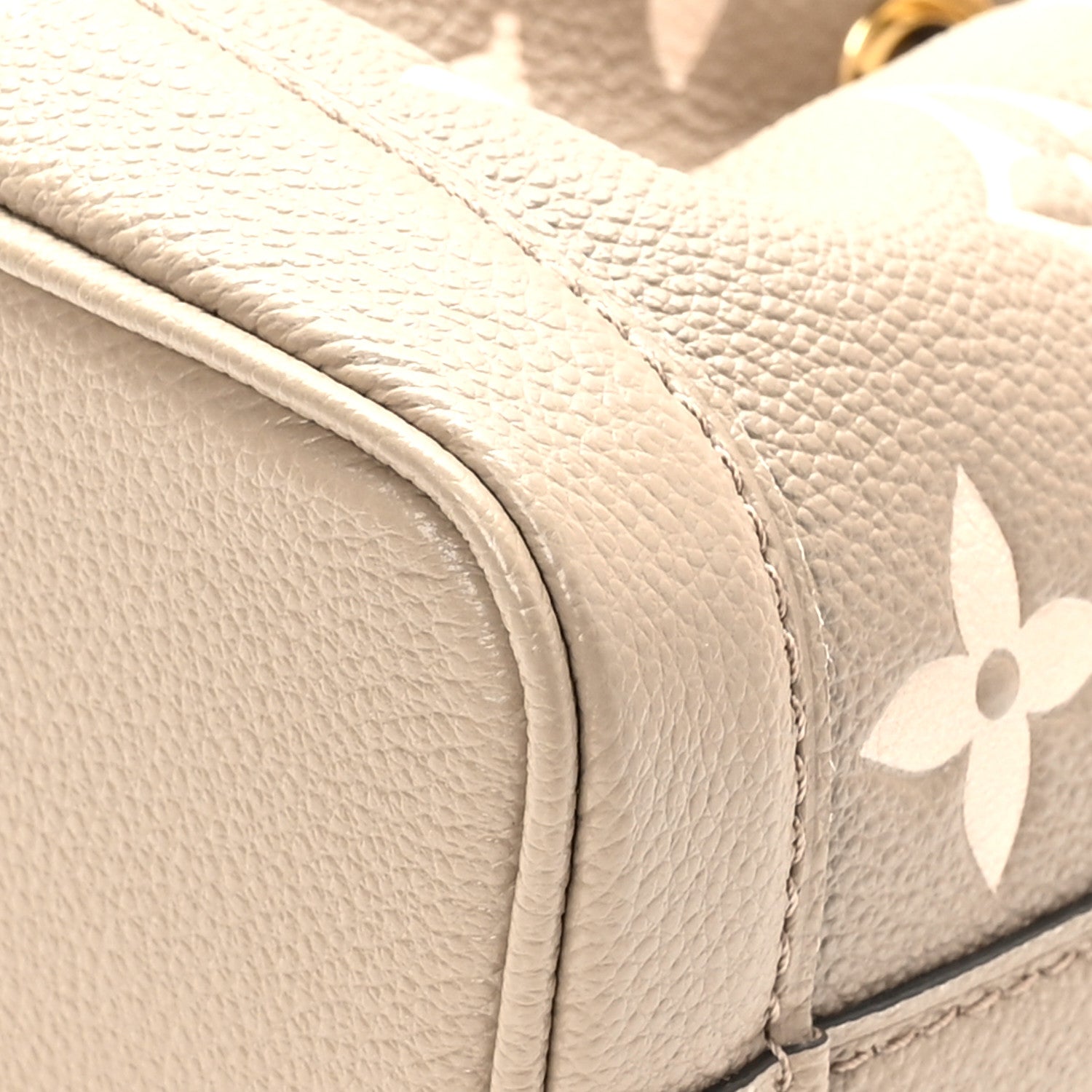 Louis Vuitton Empreinte Monogram Giant Nano Noe Tourterelle Creme 10 of 11