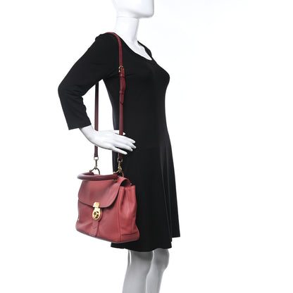 Burberry Trench Calfskin Medium DK88 Top Handle Bag Blossom Pink 2 of 14
