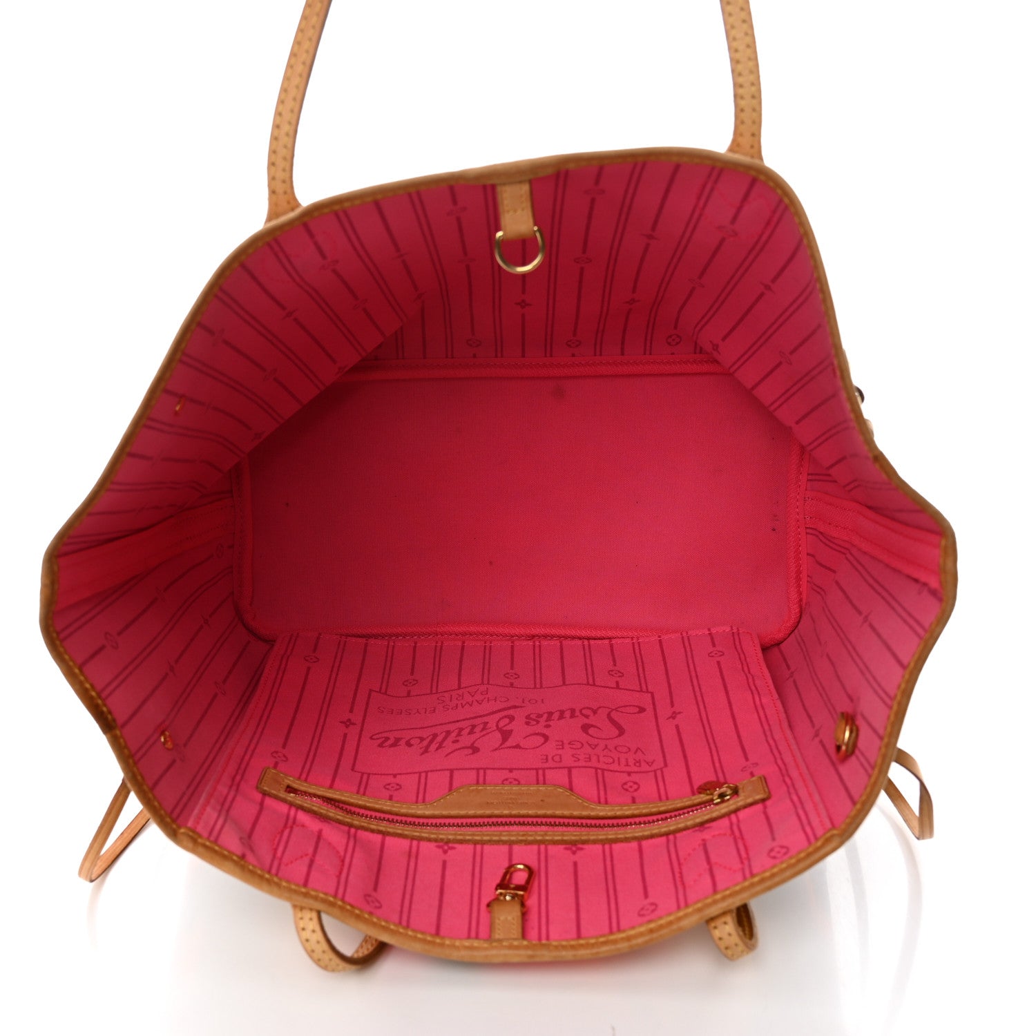 Louis Vuitton Monogram Roses Neverfull MM 5 of 14